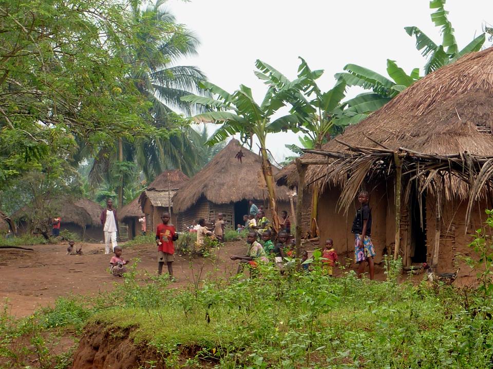 Un village de Luebo Kasaï